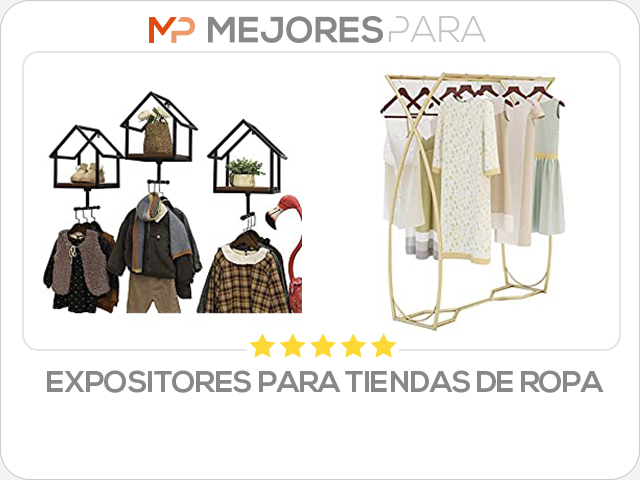 expositores para tiendas de ropa