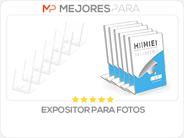 expositor para fotos