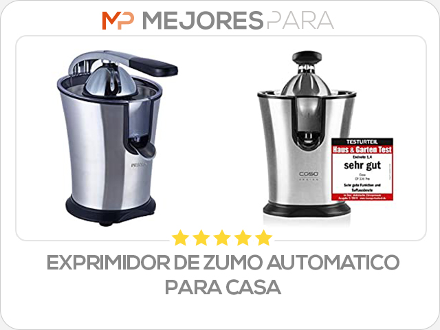 exprimidor de zumo automatico para casa