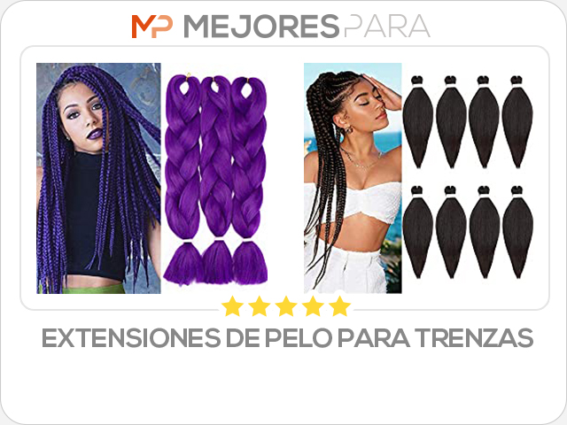 extensiones de pelo para trenzas