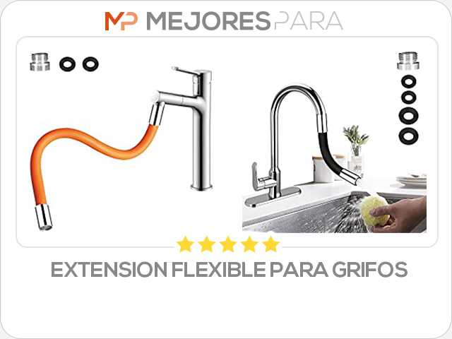 extension flexible para grifos