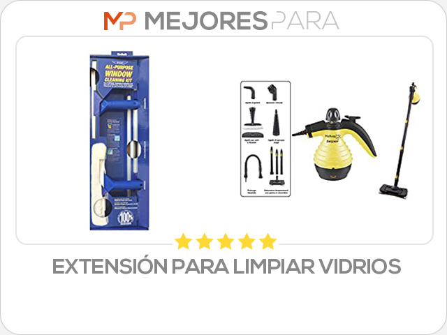 extensión para limpiar vidrios