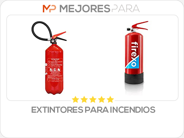 extintores para incendios