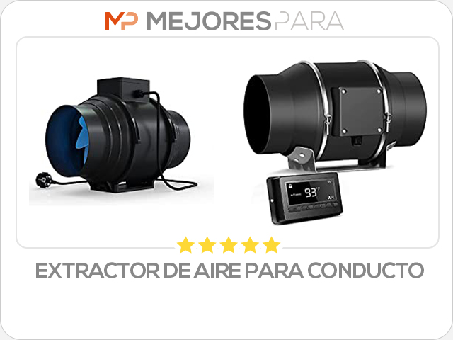 extractor de aire para conducto