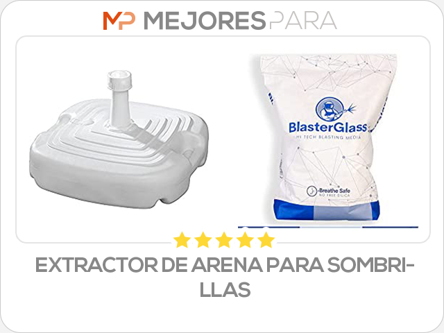 extractor de arena para sombrillas