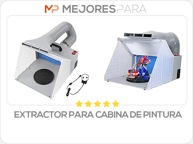 extractor para cabina de pintura