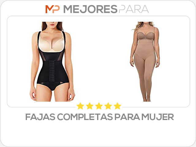 fajas completas para mujer