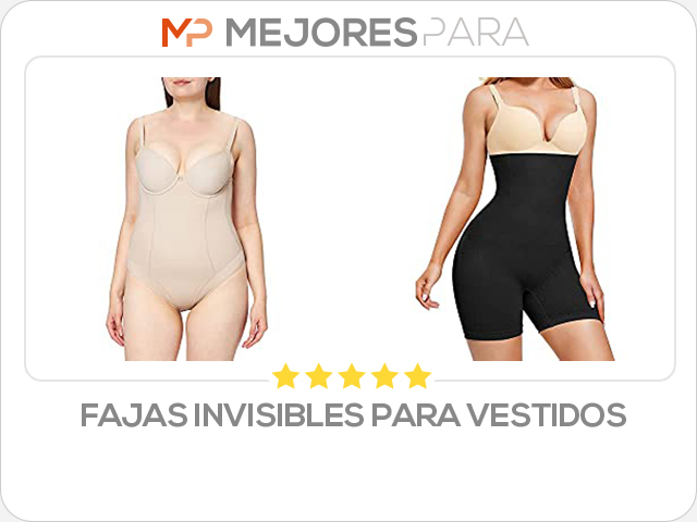 fajas invisibles para vestidos