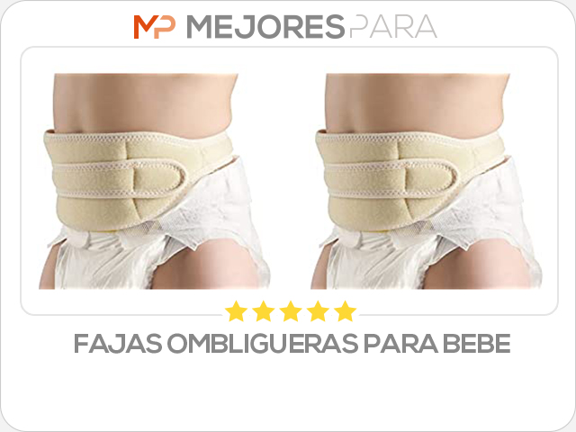 fajas ombligueras para bebe