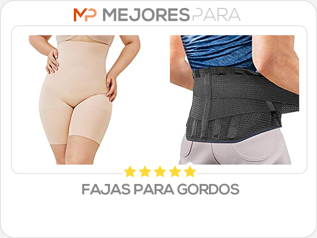 fajas para gordos