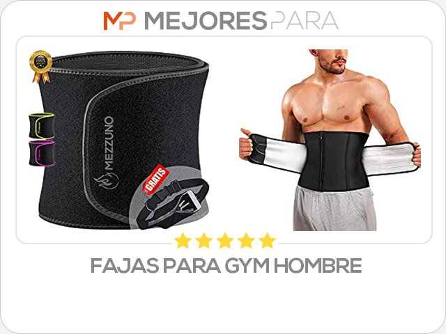 fajas para gym hombre