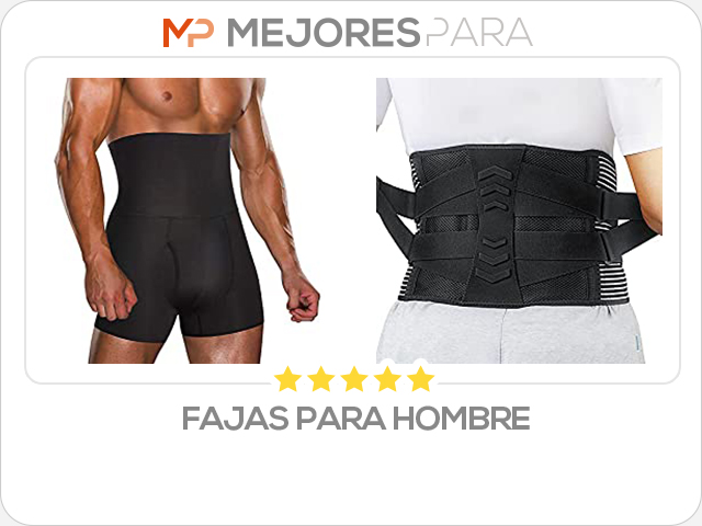 fajas para hombre