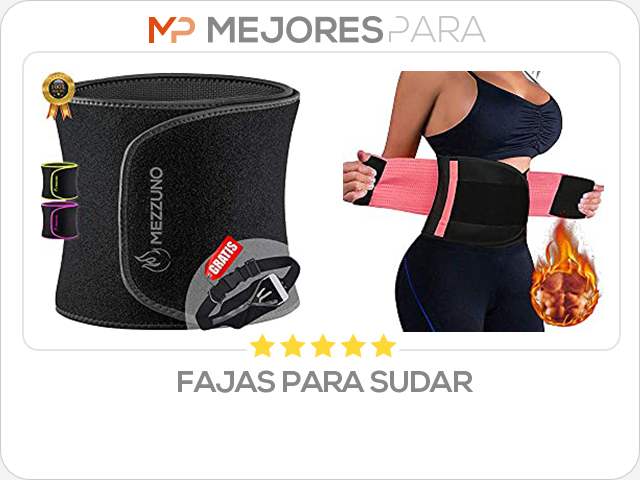 fajas para sudar