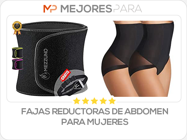 fajas reductoras de abdomen para mujeres