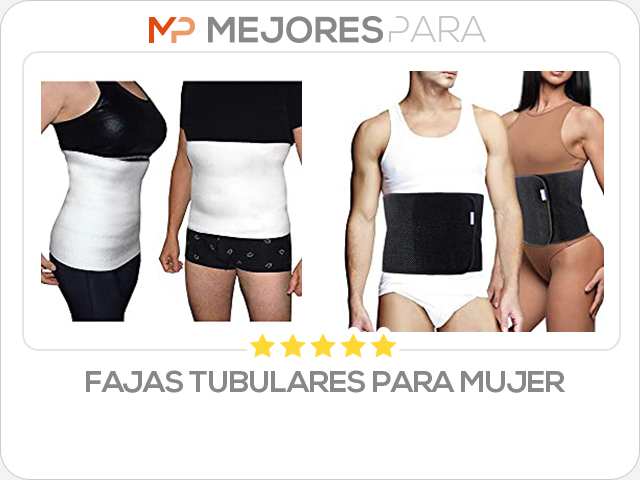 fajas tubulares para mujer