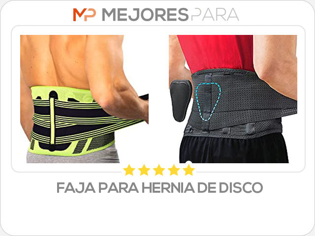 faja para hernia de disco