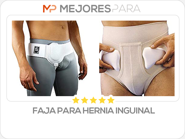 faja para hernia inguinal