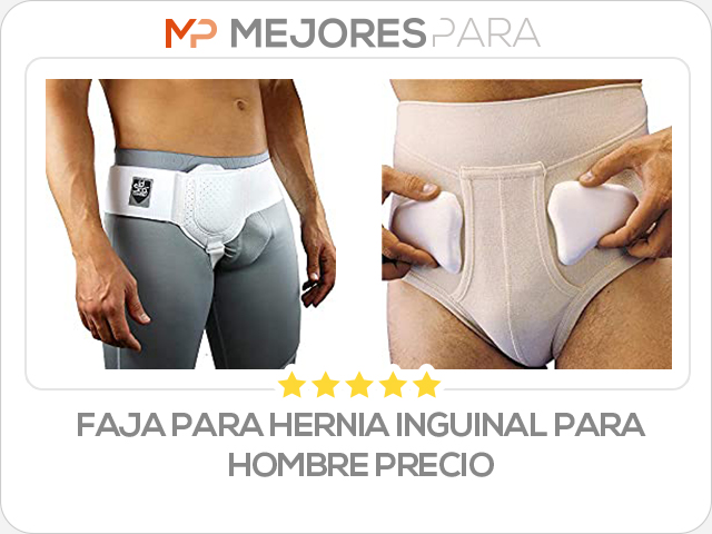 faja para hernia inguinal para hombre precio