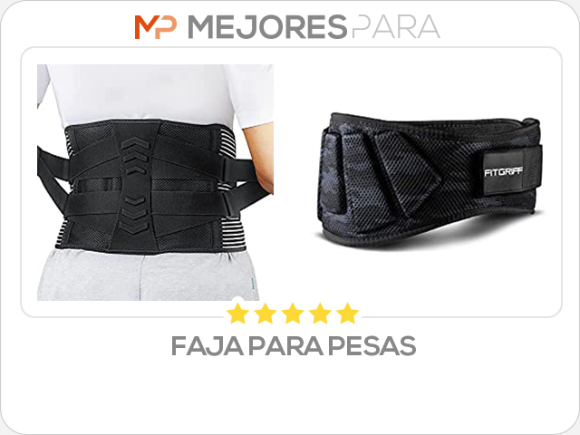 faja para pesas