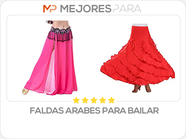 faldas arabes para bailar