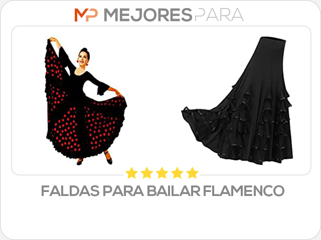 faldas para bailar flamenco