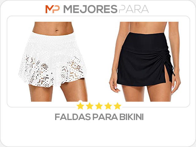 faldas para bikini