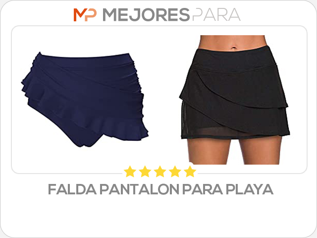 falda pantalon para playa