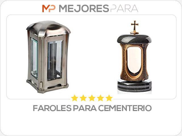 faroles para cementerio