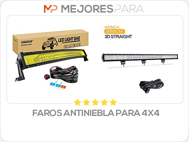 faros antiniebla para 4x4