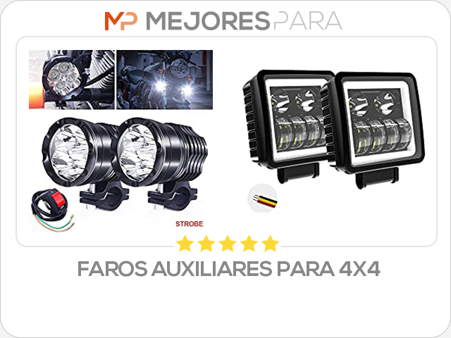 faros auxiliares para 4x4