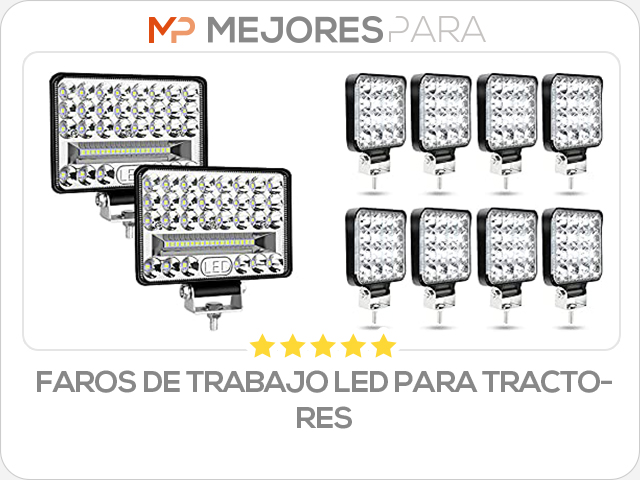 faros de trabajo led para tractores