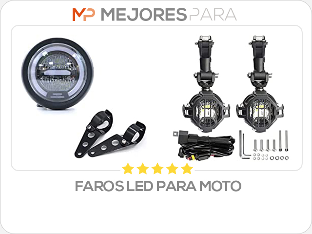 faros led para moto