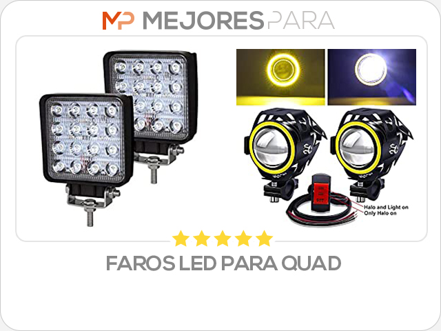 faros led para quad