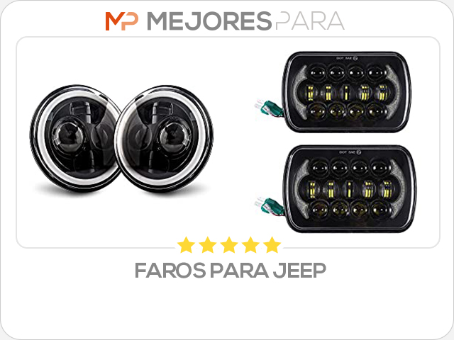 faros para jeep