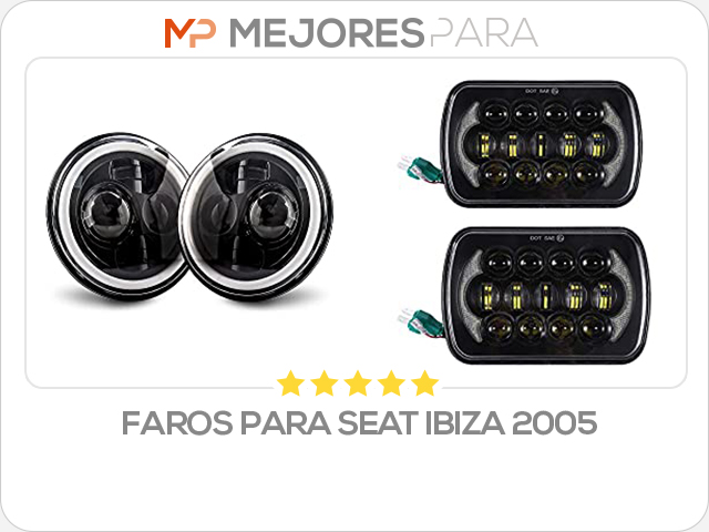 faros para seat ibiza 2005