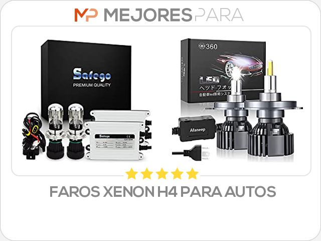 faros xenon h4 para autos