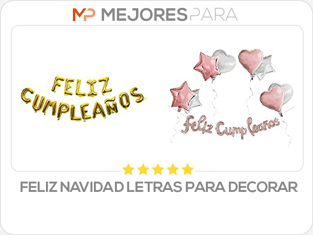 feliz navidad letras para decorar