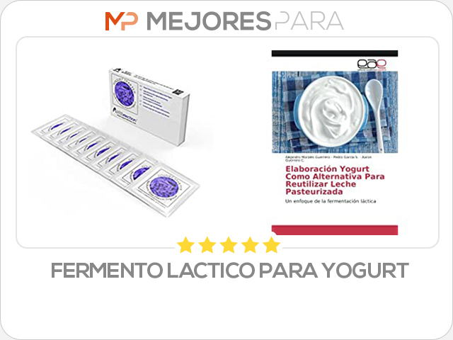 fermento lactico para yogurt