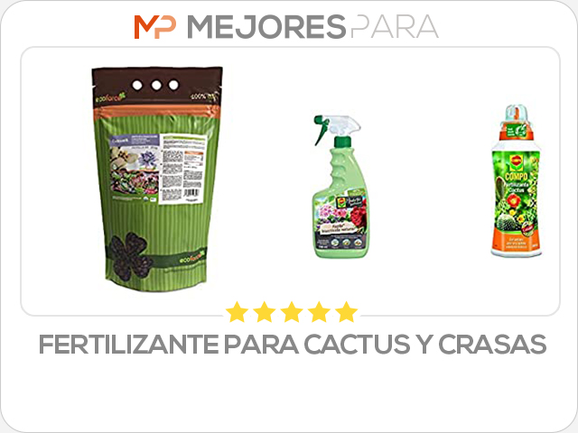 fertilizante para cactus y crasas