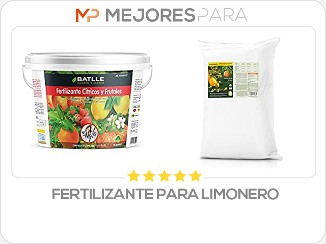 fertilizante para limonero