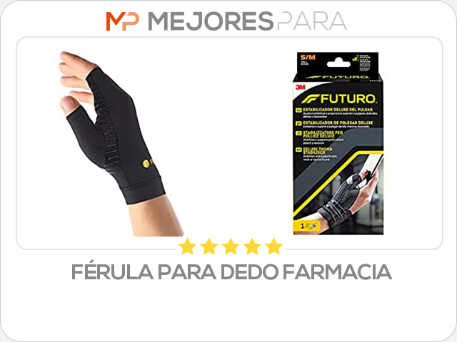 férula para dedo farmacia