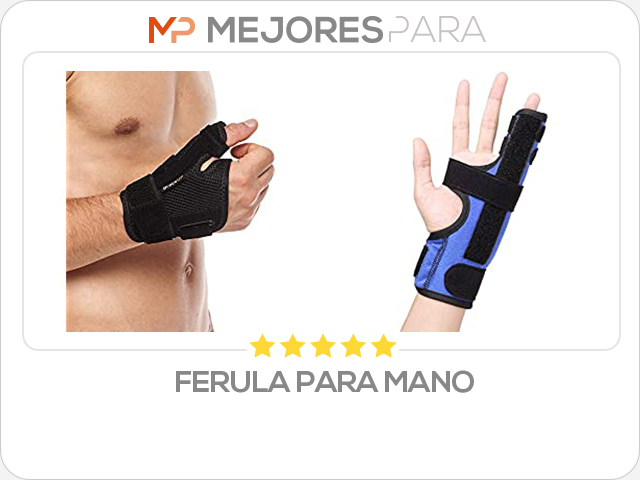 ferula para mano