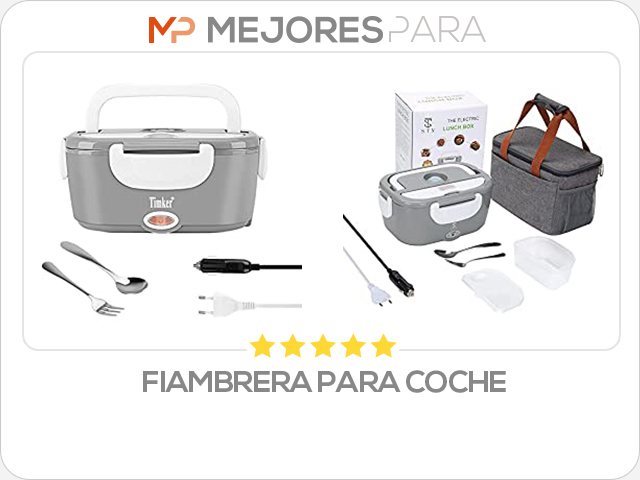 fiambrera para coche