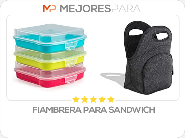 fiambrera para sandwich