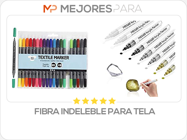 fibra indeleble para tela