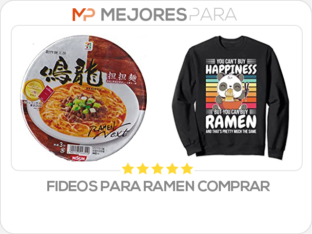 fideos para ramen comprar