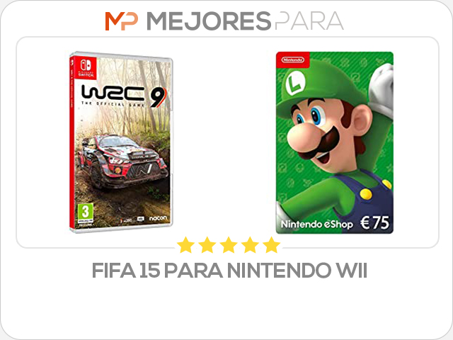 fifa 15 para nintendo wii