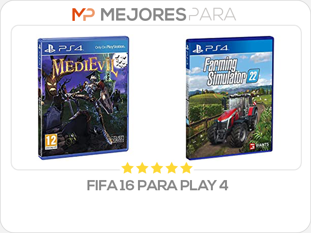 fifa 16 para play 4