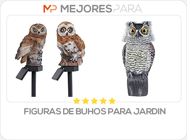 figuras de buhos para jardin