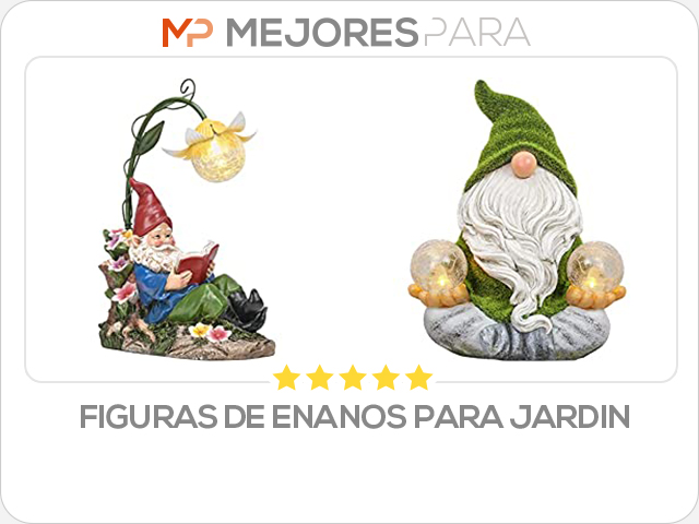 figuras de enanos para jardin